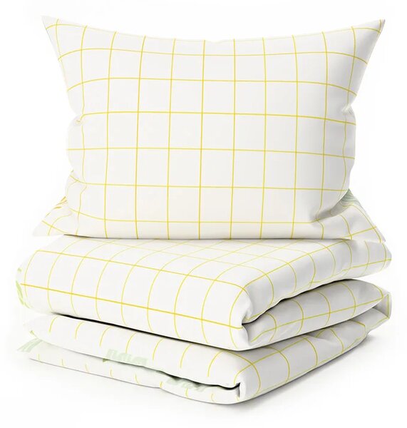 Set posteljnine iz mikrovlaken TARINA barvna + prevleka za vzglavnik 45 x 45 cm BREZPLAČNO