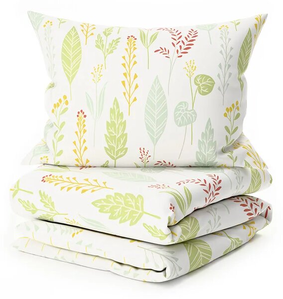 Set posteljnine iz mikrovlaken TARINA barvna + prevleka za vzglavnik 45 x 45 cm BREZPLAČNO