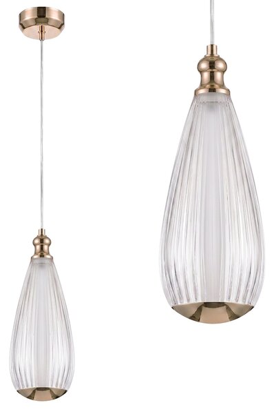 Viseča stropna svetilka LHJ120-CP light rose gold