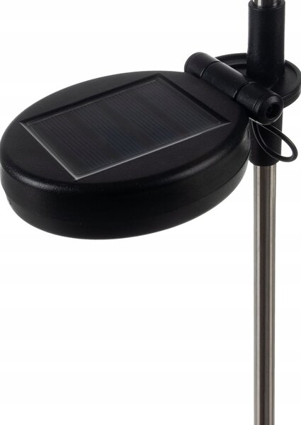 Set 2x LED hladno bela solarna dekorativna svetilka fontana steklena vlakna 89cm