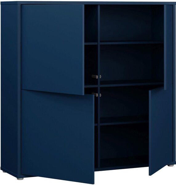 Carryhome Visoka Komoda Alice, Temno Modra