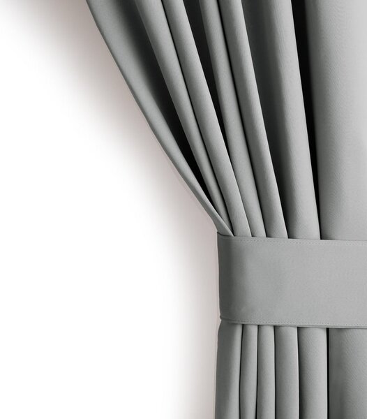 Siva zavesa za delno zatemnitev 140x245 cm Kierra – Restilo