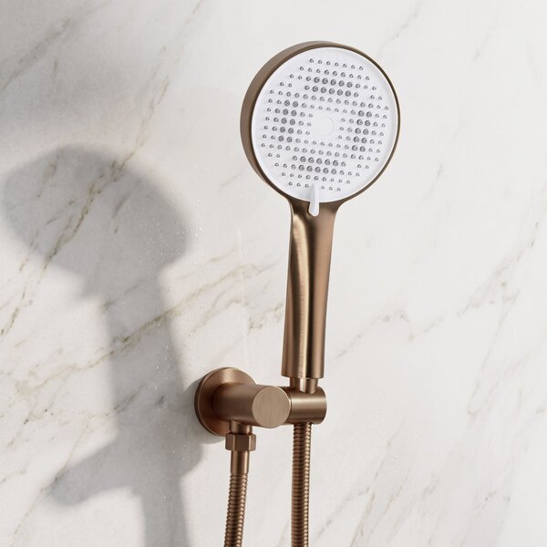 Komplet za tuširanje za vgradnjo Rea Grace Brush Copper + BOX