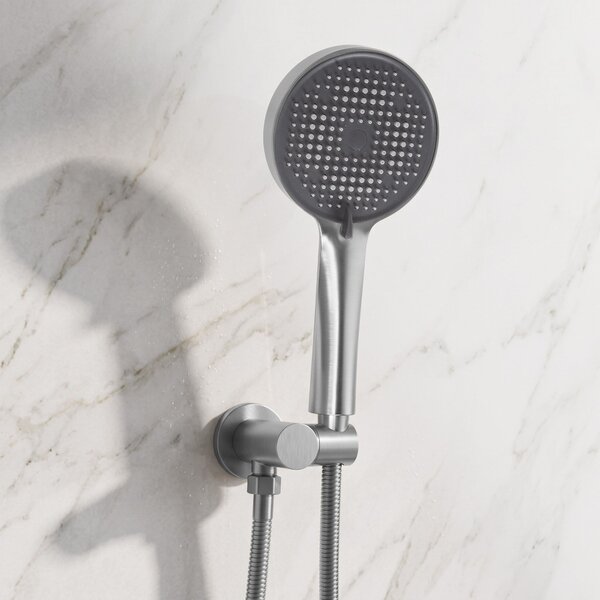 Komplet za tuširanje za vgradnjo Rea Grace Brush Nickel + BOX