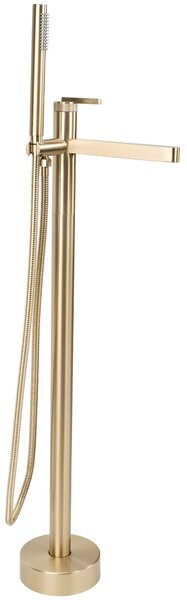 Samostoječa mešalna pipa Rea Grace Brush Gold