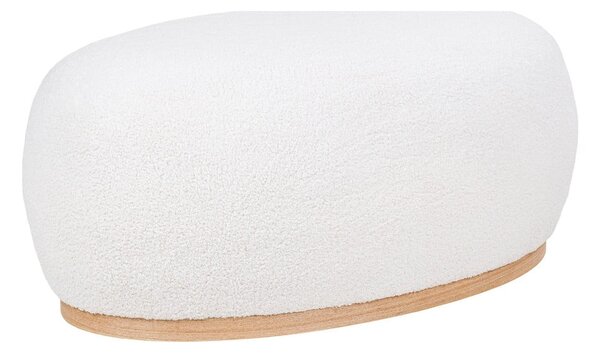 Bel tabure iz tkanine bouclé Manhattan – House Nordic