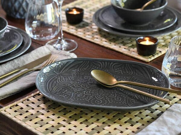 Creatable Set Pladnjev Za Serviranje Orient Mandala, 2-Delni