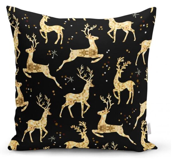 Božična prevleka za okrasno blazino Minimalist Cushion Covers Happy Holiday, 42 x 42 cm