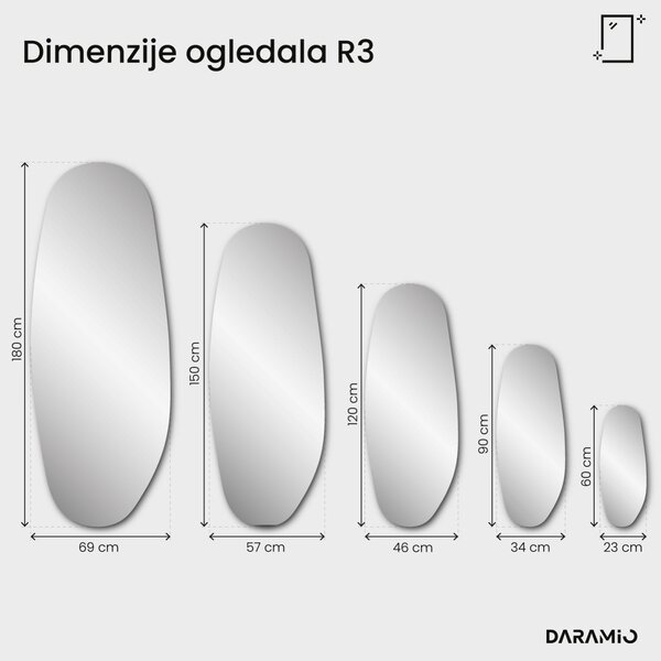 Ogledalo Pure R3