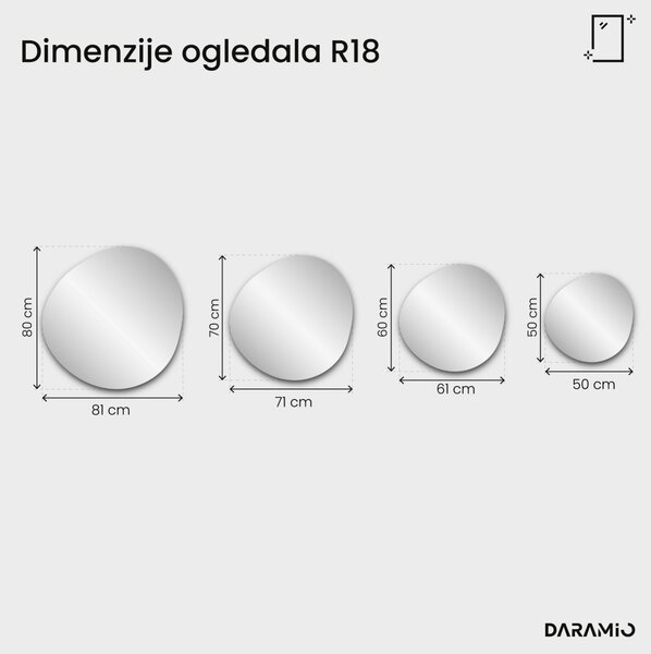 Ogledalo Pure R18