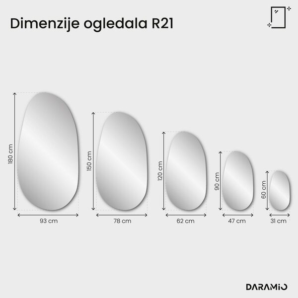 Ogledalo Pure R21