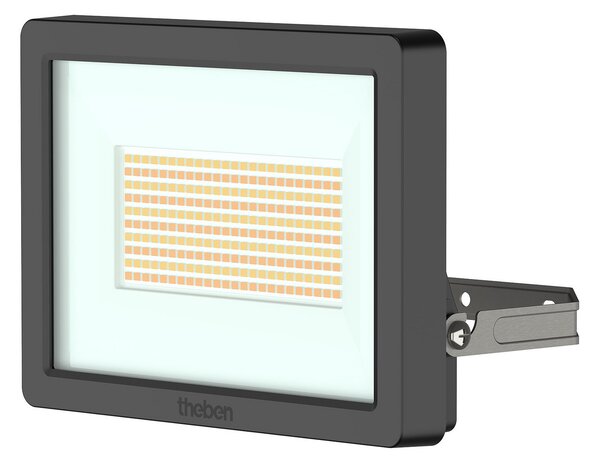 Theben LED zunanji stenski reflektor B50 dual, črn, IP65, Črna, Kovina, Stenski reflektor
