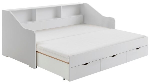 Mömax Raztegljiva Postelja Star, Bela, 90-180x200