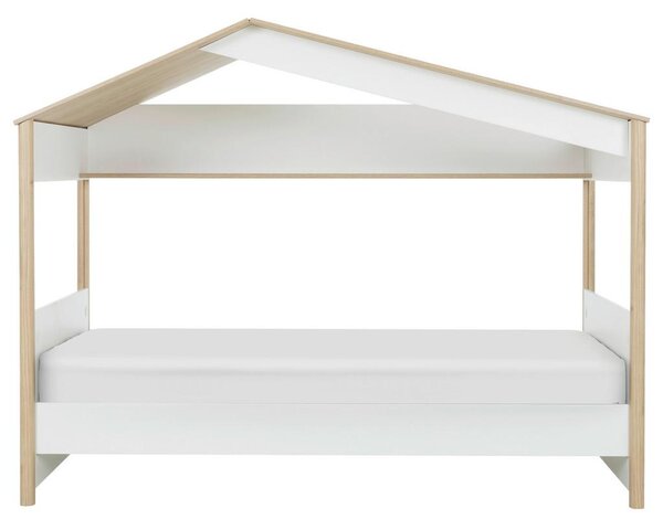 Mömax Postelja Matis, Bela, Barva Kostanja, 90x200