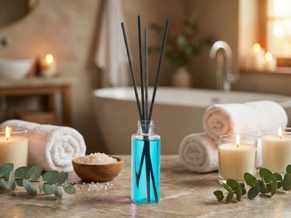 Aromatični difuzor z vonjnimi palčkami ZEN BLUE 50 ml