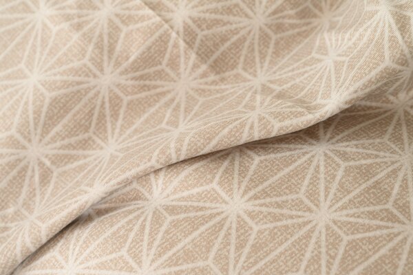 Dvostranska posteljnina DUO SENSE SANDORA kremna + prevleka za vzglavnik 40x50 cm GRATIS Dimenzije posteljnine: 70 x 90 cm | 140 x 200 cm