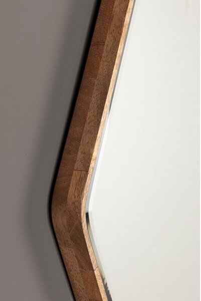 Stensko ogledalo z lesenim okvirjem 41,5x50 cm Bryn – Dutchbone