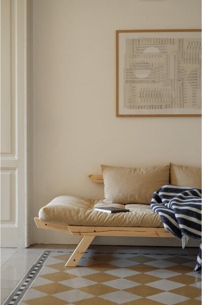 Raztegljiv kavč Karup Design Bebop Natural Clear/Linen Beige