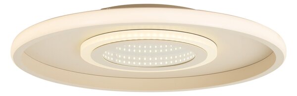 Sodobna stropna svetilka bela vključno z LED s 3-stopenjskim stikalom - Frini