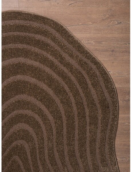 Rjava preproga 160x230 cm Pebble – ESTE