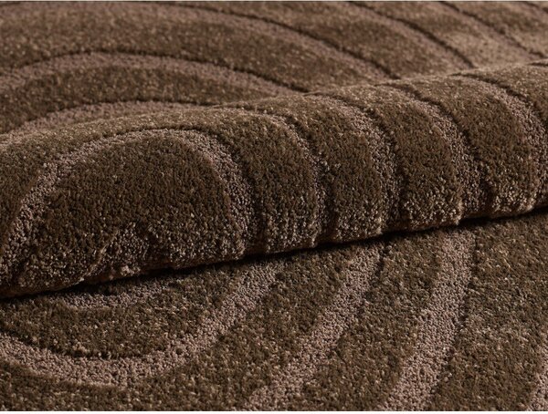 Rjava preproga 160x230 cm Pebble – ESTE