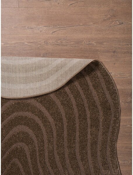 Rjava preproga 160x230 cm Pebble – ESTE