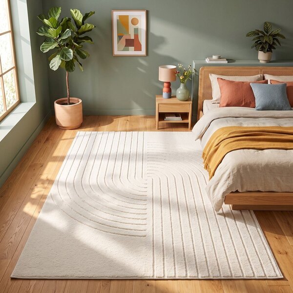 Kremno bela preproga 200x290 cm Solace – ESTE