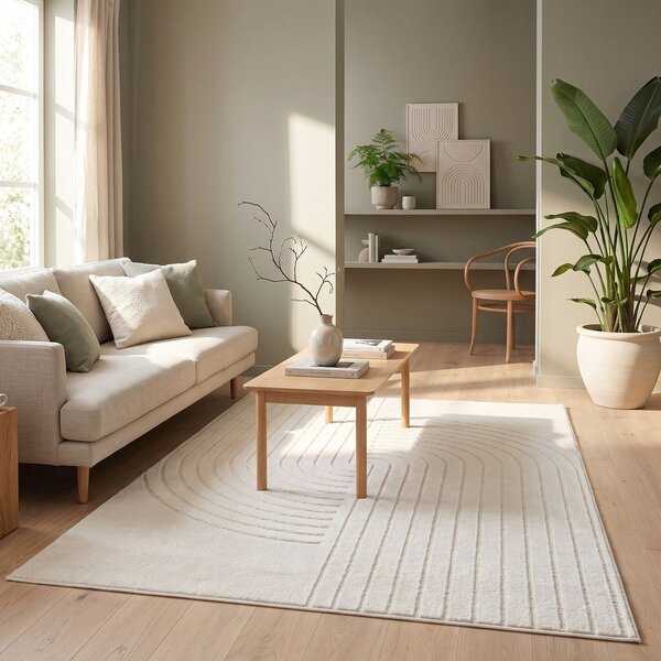Kremno bela preproga 200x290 cm Solace – ESTE