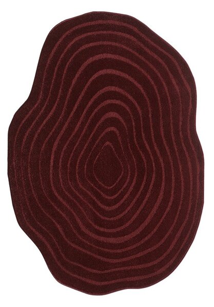 Bordo rdeča preproga 160x230 cm Pebble – ESTE
