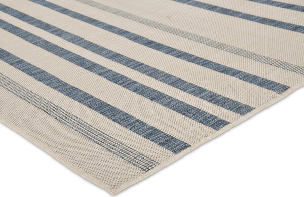 Preproga Terrace White Azure Stripe