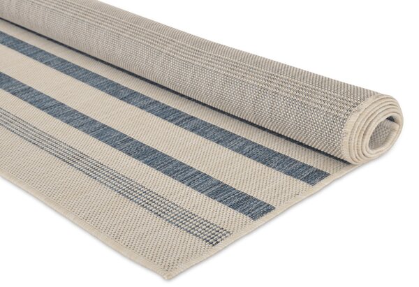 Preproga Terrace White Azure Stripe