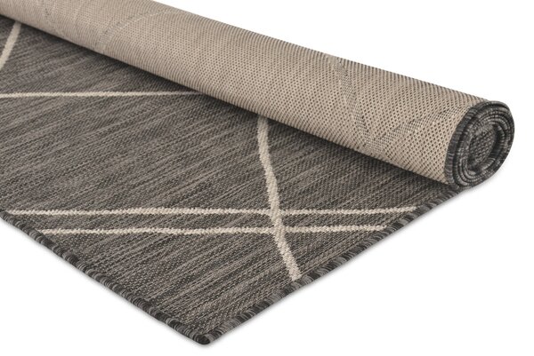 Preproga Terrace Anthracite Light Lines