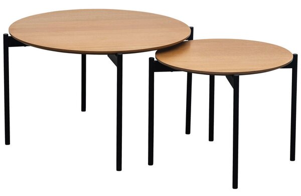 SET MIZIC, 70/50/45/42/70/50 cm naravne barve, črna