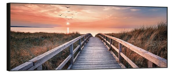 Slika 150x60 cm Beach Footbridge