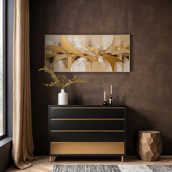 Slika 150x60 cm Gold Abstraction