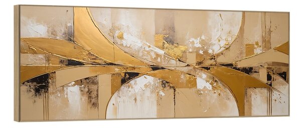 Slika 150x60 cm Gold Abstraction