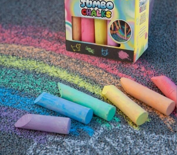 Barvne krede JUMBO CHALKS