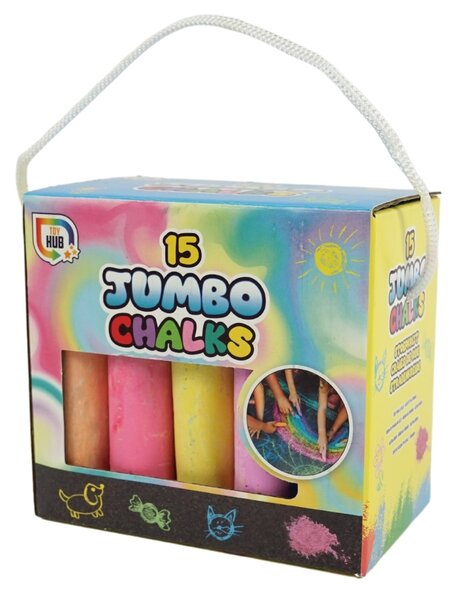 Barvne krede JUMBO CHALKS