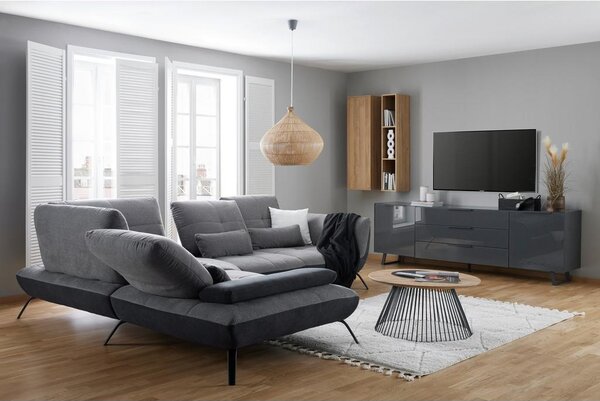 Premium Living Tv Omarica, Max Box, Temno Siva