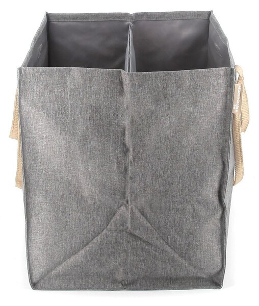 Siv tekstilni koš za perilo 71 l Laundry Hub Tweed duplo – Rolser