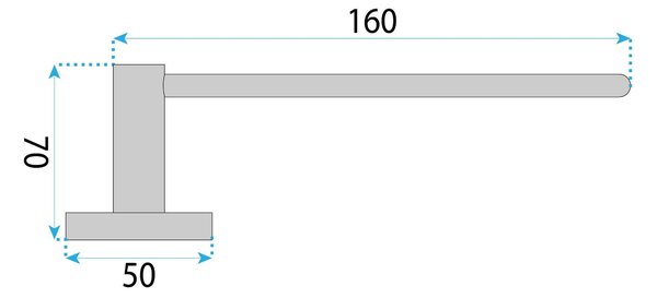 Držalo za toaletni papir 5609 Leo Titan