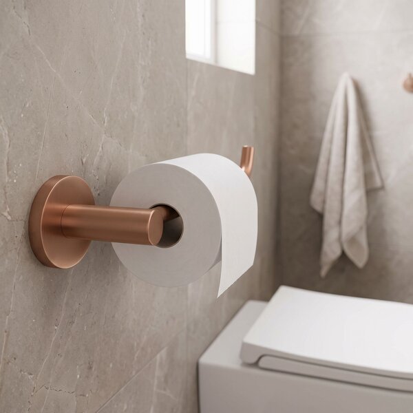 Držalo za toaletni papir 5609 Leo Brush Copper