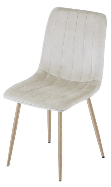 Bež žametni stol LAVA CAMEL BEIGE