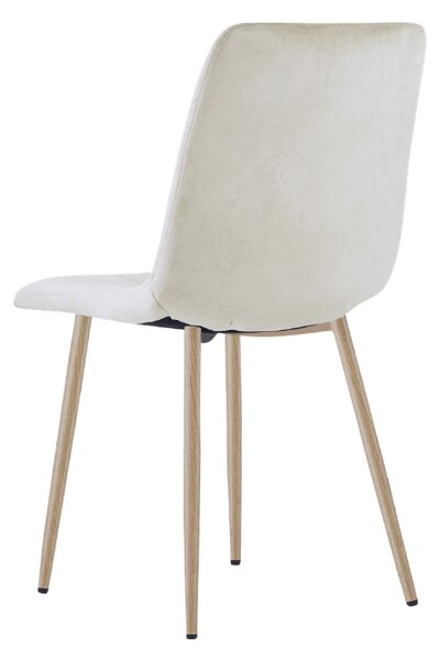 Bež žametni stol LAVA CAMEL BEIGE