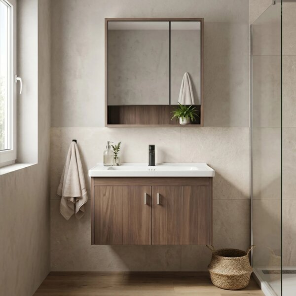 Komplet kopalniškega pohištva z umivalnikom Arvo DB66-70 70CM