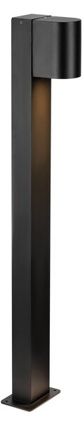 Markslöjd LED-svetilka Alor, črna, IP65, višina 75 cm, z možnostjo zatemnitve, zatemnjen, Črna, Aluminij, Skandinavski