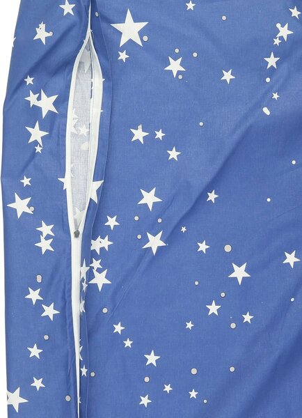 Svetleča bombažna posteljnina za posteljico MAGIC STARS modra Dimenzije posteljnine: 40 x 60 cm | 100 x 135 cm