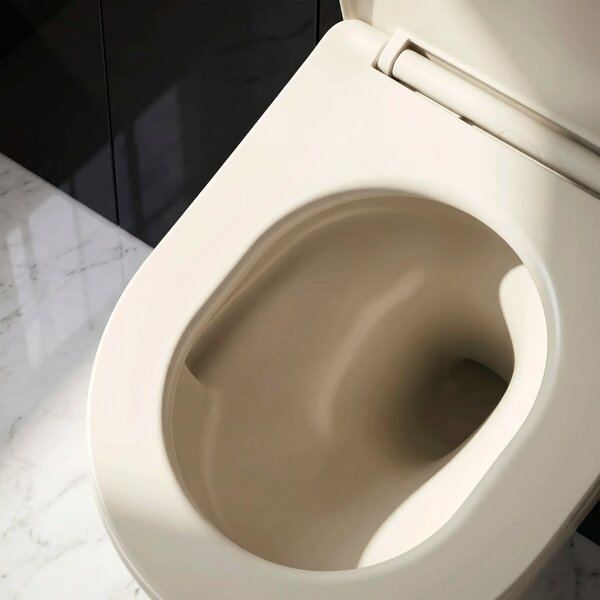 Komplet Stenska WC Školjka Focus + Nadpultni Umivalnik Rea Focus Creme