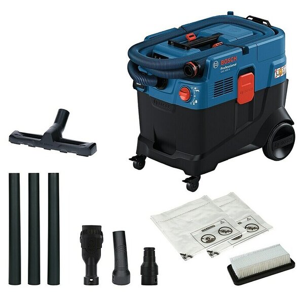 Bosch Professional Električni sesalnik za mokro in suho sesanje GAS 400 A (1.200 W, Prostornina posode: 40 l, Popolnoma avtomatsko) productname.garant
