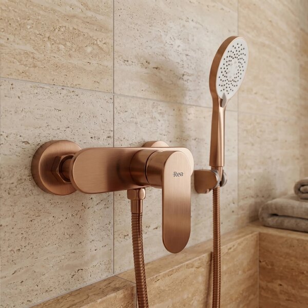 Mešalnik za prho REA DROP Brush Copper